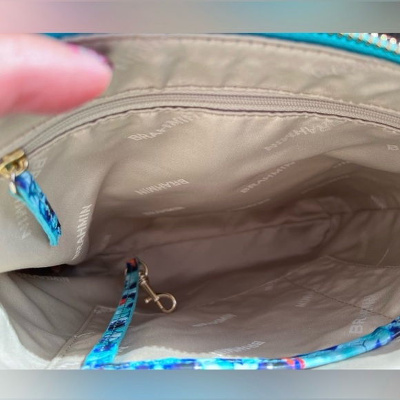 NWT Brahmin TRIPLE SET Katie Crossbody, Ady Wallet, and Daisy Clutch in FRISKY - Picture 5 of 14
